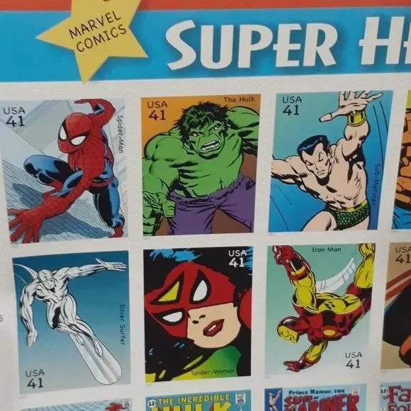USPS Marvel Comics Super Heroes